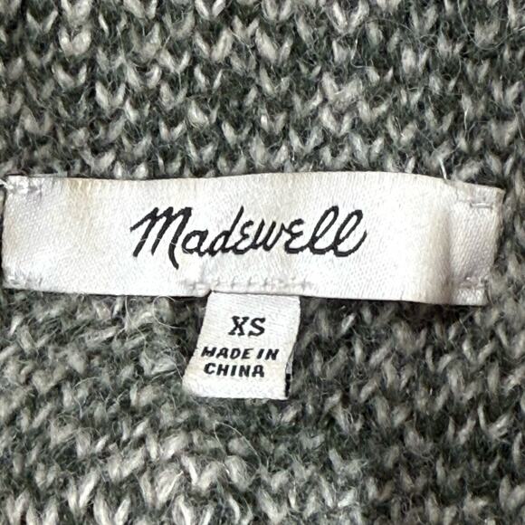 Madewell Thornton Mock Neck Sweater Womens Sz XS Alpaca Blend Oversized 42" Bust - Picture 9 of 10